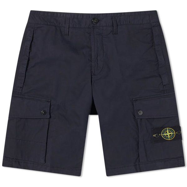 Stone Island Supima Cotton Cargo Shorts