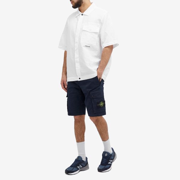 Stone Island Supima Cotton Cargo Shorts