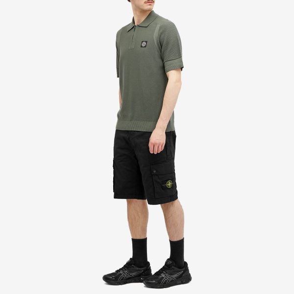 Stone Island Supima Cotton Cargo Shorts