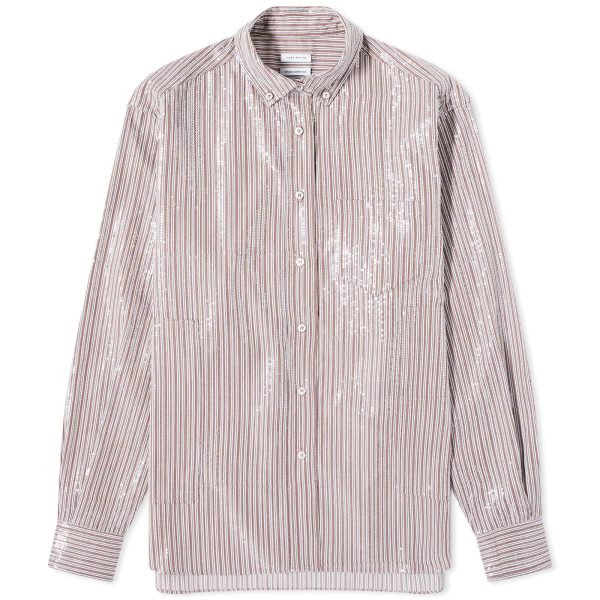 Saks Potts Williams Sequin Stripe Shirt