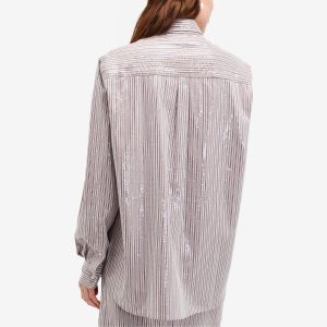 Saks Potts Williams Sequin Stripe Shirt