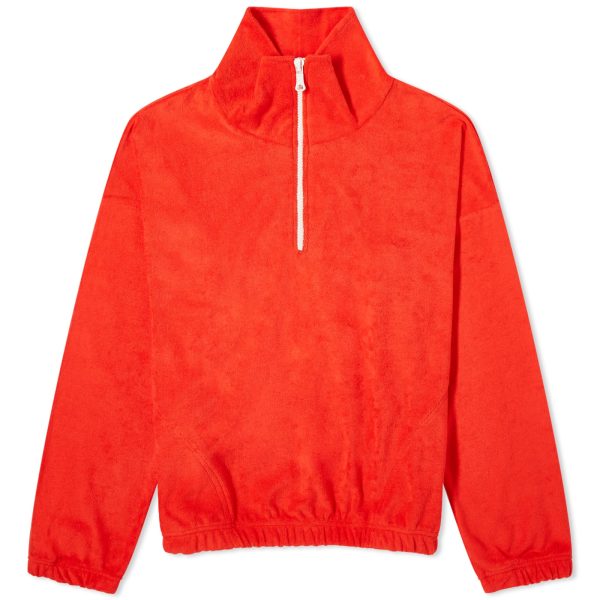 Howlin' Half Zip Towelling Safe Space Sweatshirt