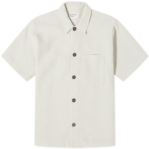 Universal Works Pike Waffle Short Sleeve Shirt