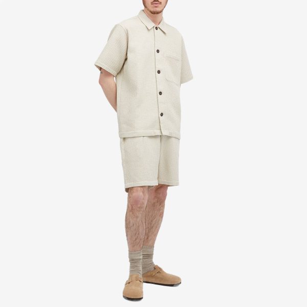 Universal Works Pike Waffle Short Sleeve Shirt