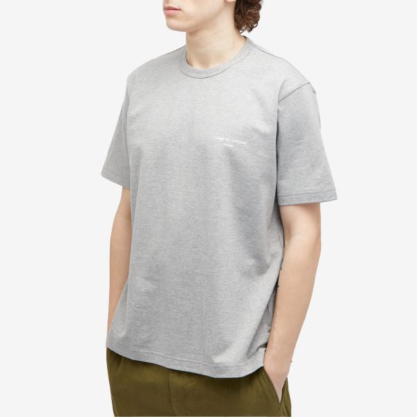 Comme des Garçons Homme Logo Tee