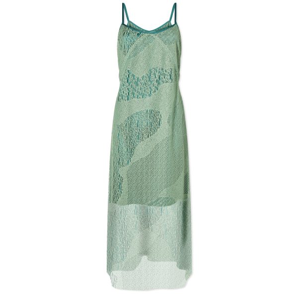 Brain Dead Engineered Cloud Mesh Slip Dress