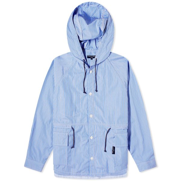 Comme des Garçons Homme Stripe Hooded Shirt