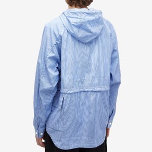 Comme des Garçons Homme Stripe Hooded Shirt