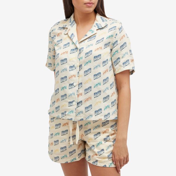 Howlin' Cocktail D’Amore Short Sleeve Shirt - Hemp Print