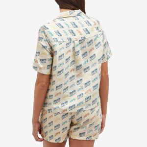 Howlin' Cocktail D’Amore Short Sleeve Shirt - Hemp Print