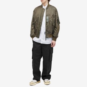 Comme des Garçons Homme 3 Layer Nylon Bomber Jacket