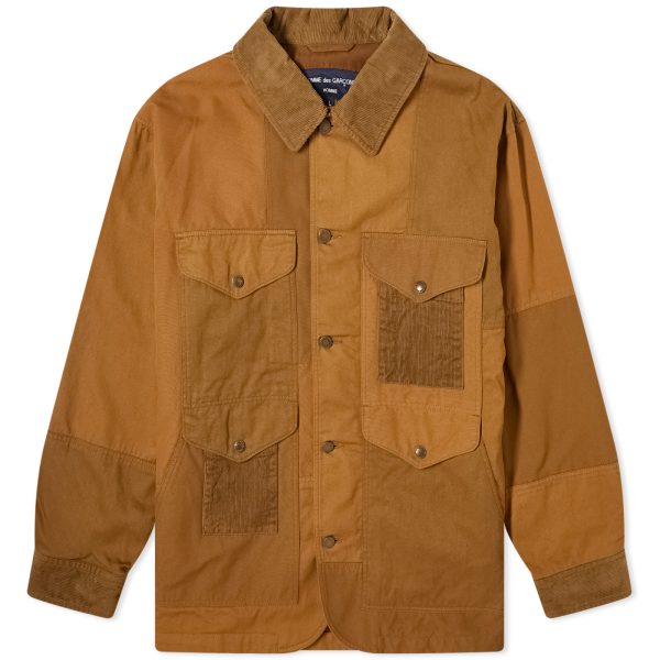 Comme des Garçons Homme Cord Patchwork Hunting Jacket