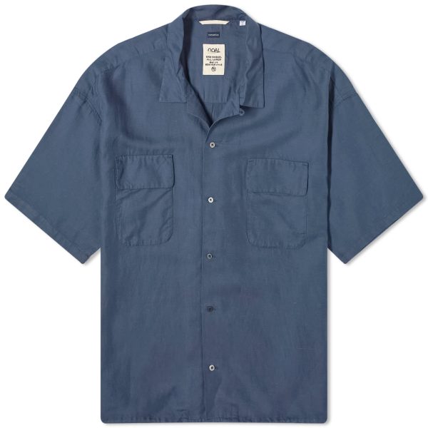 Nanamica Open Collar Cupra Hemp Shirt