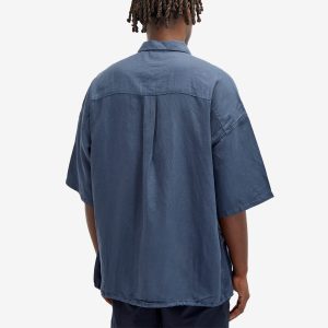 Nanamica Open Collar Cupra Hemp Shirt