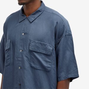 Nanamica Open Collar Cupra Hemp Shirt