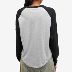 Aries Long Sleeve Aged Raglan Baseball T-Shirt