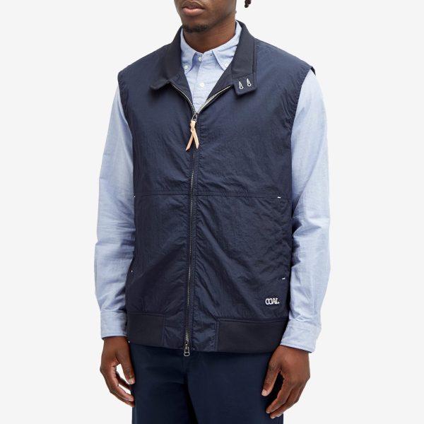 Nanamica Zip Up Wind Vest