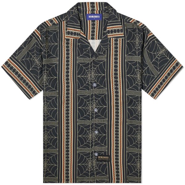 Deva States Cobweb Short Sleeve Vacation Shirt