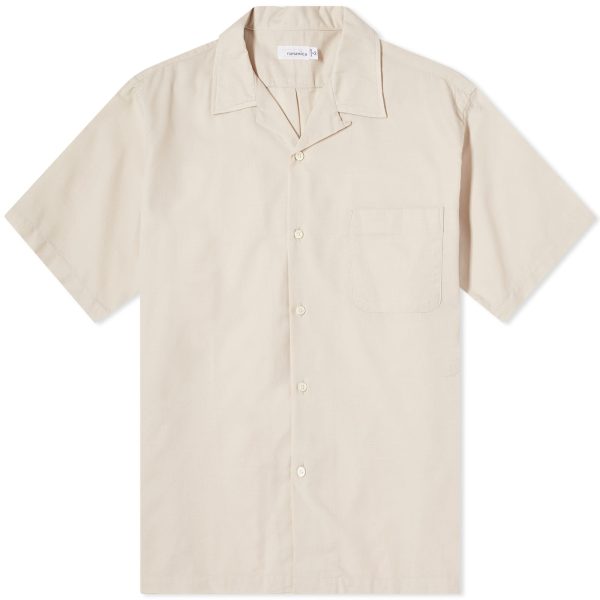 Nanamica Short Sleeve Open Collar Panama Shirt