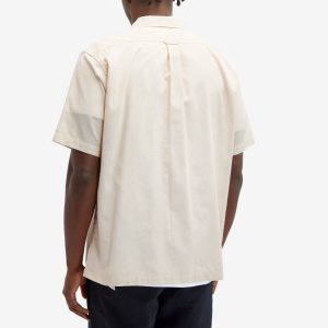 Nanamica Short Sleeve Open Collar Panama Shirt