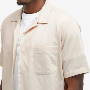 Nanamica Short Sleeve Open Collar Panama Shirt