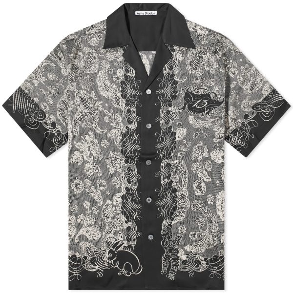 Acne Studios Sowen Building Print Vacation Shirt