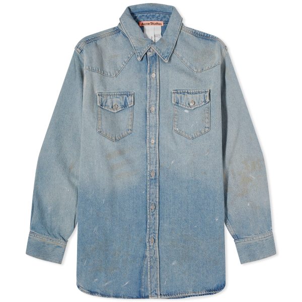 Acne Studios Karty Denim Overshirt