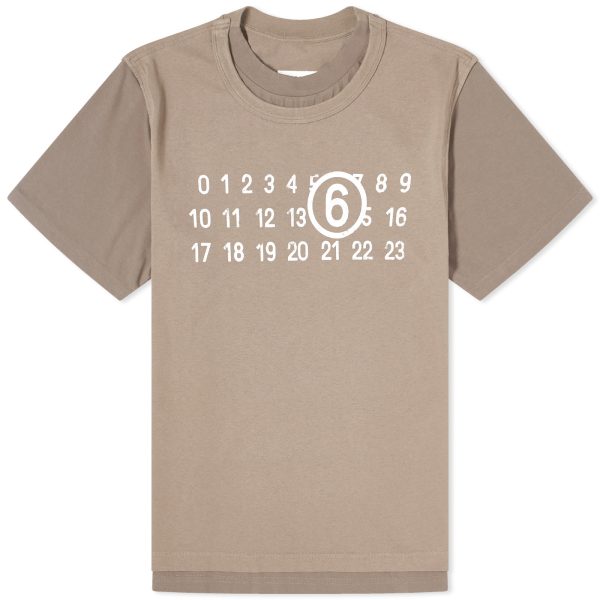 MM6 Maison Margiela Number Logo T-Shirt