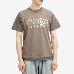 MM6 Maison Margiela Number Logo T-Shirt