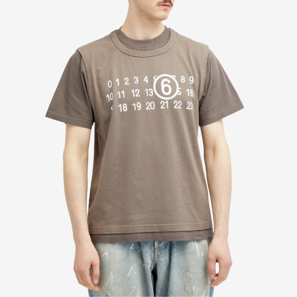 MM6 Maison Margiela Number Logo T-Shirt