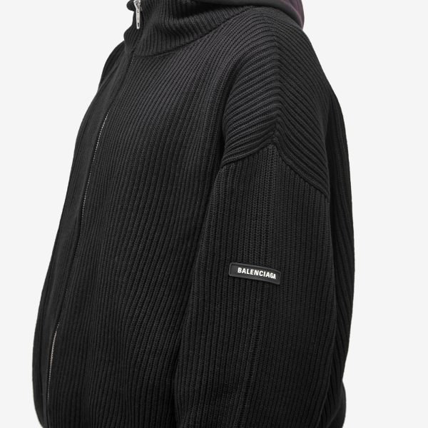 Balenciaga Zip Up Cardigan