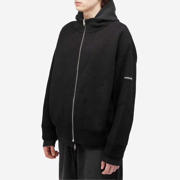 Balenciaga Zip Up Cardigan