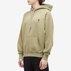 AMI Paris Small A Heart Popover Hoodie