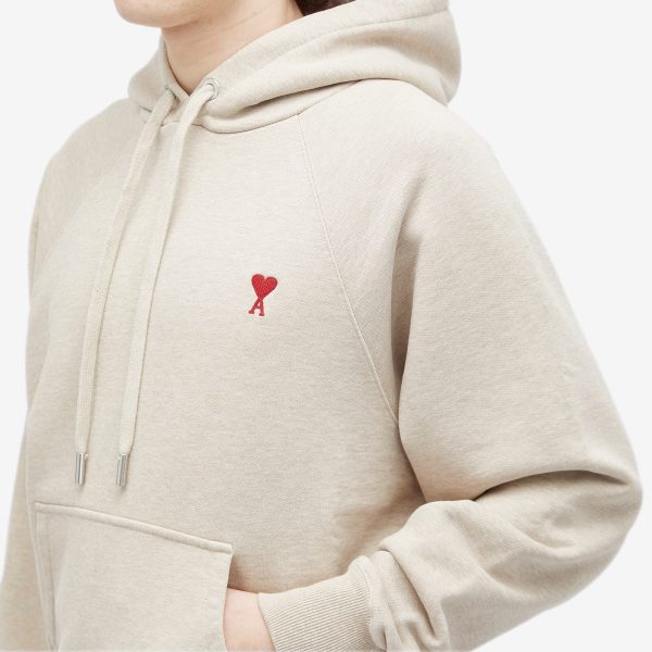 AMI Paris Small A Heart Popover Hoodie