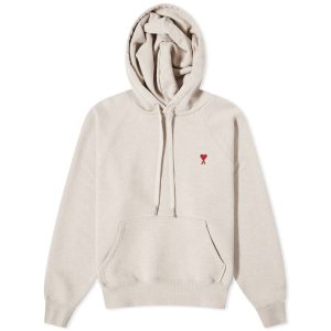 AMI Paris Small A Heart Popover Hoodie