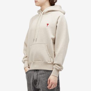 AMI Paris Small A Heart Popover Hoodie