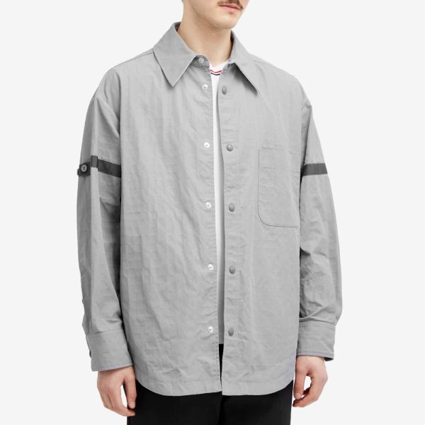 Thom Browne Oversized Tonal Shirt Jacket