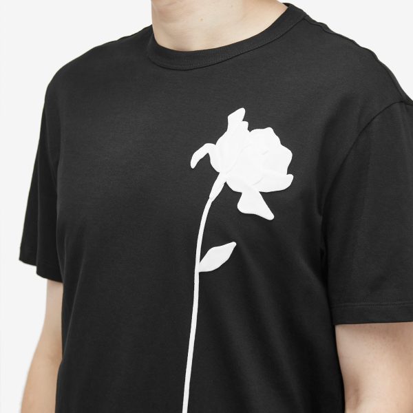 Valentino Flower Embroidery Tee