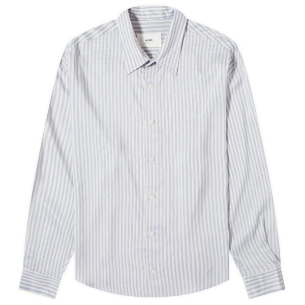 AMI Paris Boxy Stripe Shirt