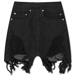 Rick Owens DRKSHDW Cutoff Denim Shorts