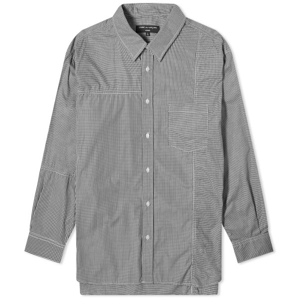 Comme des Garçons Homme Gingham Patchwork Shirt