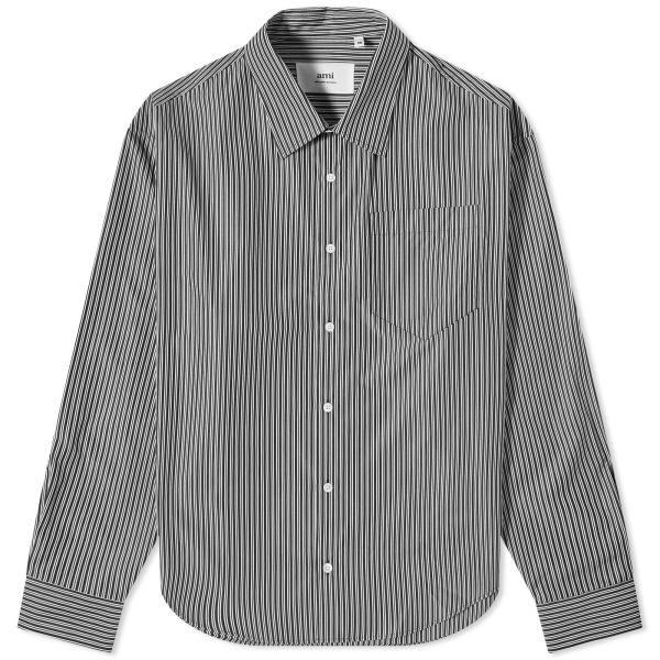 AMI Paris Stripe Boxy Shirt