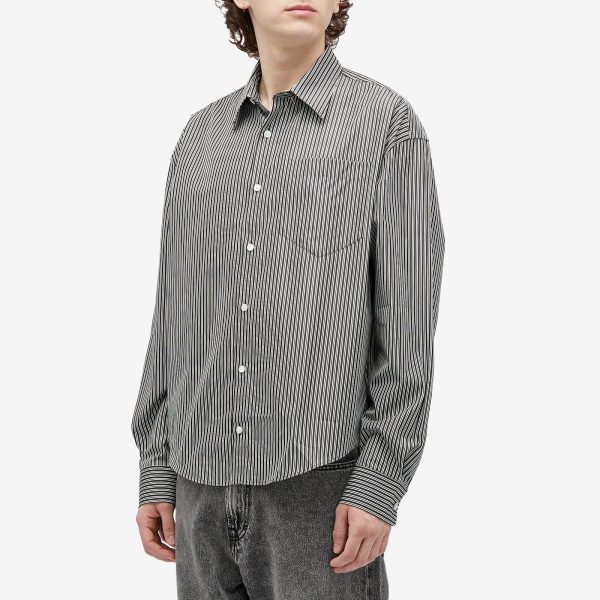 AMI Paris Stripe Boxy Shirt