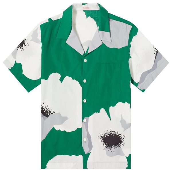 Valentino Flower Portrait Vacation Shirt