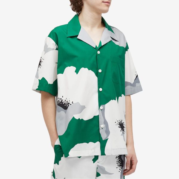 Valentino Flower Portrait Vacation Shirt