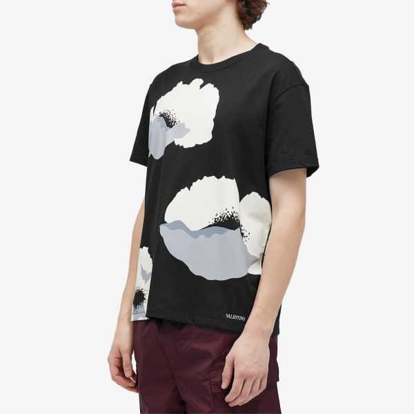 Valentino Flower Portrait Tee