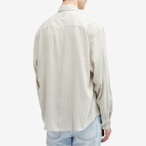 AMI Paris Boxy Stripe Shirt