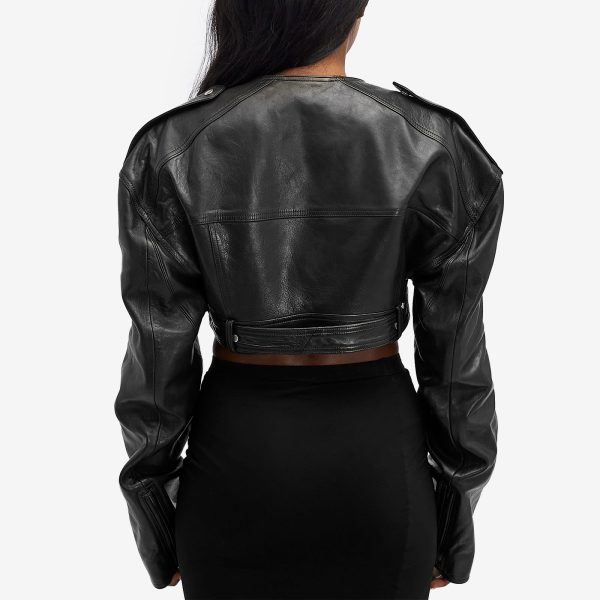 Rick Owens Biker Leather Jacket