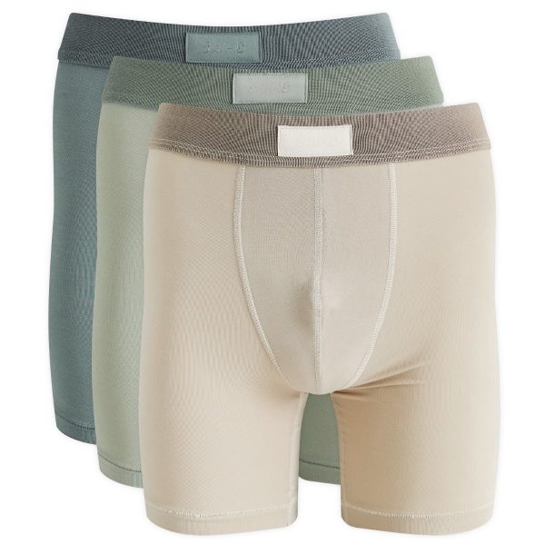 SKIMS Cotton Boxer Brief 5" - 3-Pack