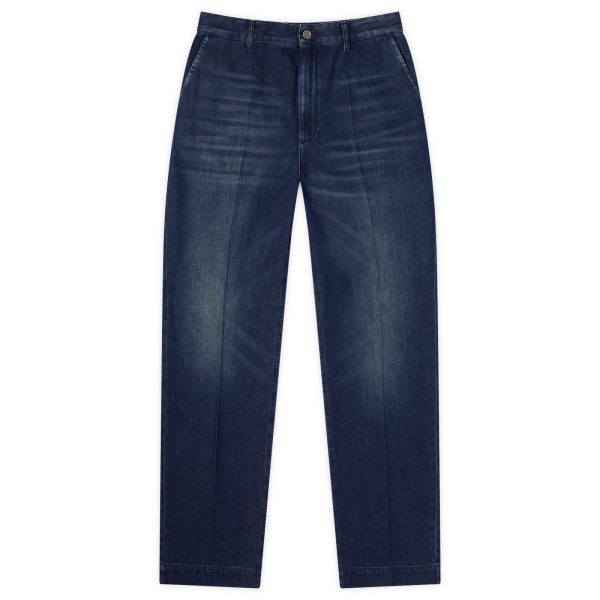 Valentino Straight Leg Denim Jean